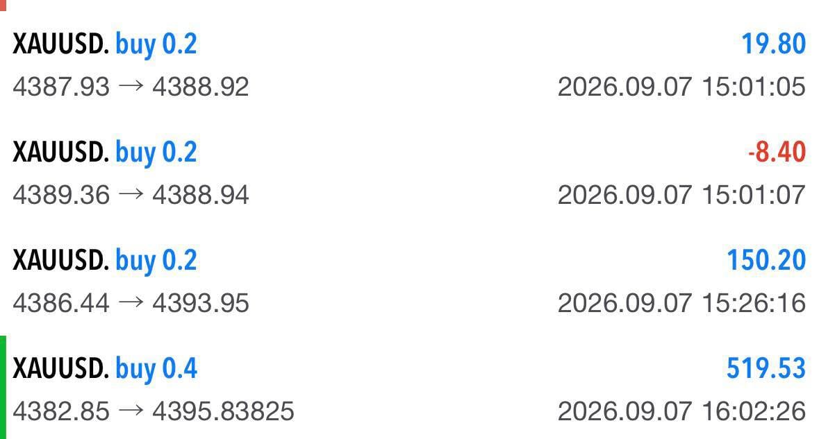 Trading-Ergebnis aus der WiFi Money Community 3